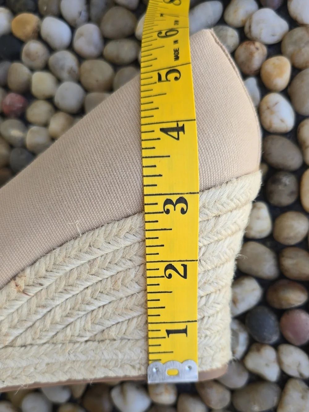 NWOT J. Crew Canvas Espadrille Wedges Size 8